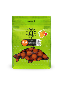Бойлы Carptoday Baits Multi Fruit (Мульти Фрукт) 1кг 24 мм, Диаметр: 24 мм, Вкус: Мульти Фрукт
