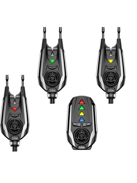 Комплекты сигнализаторов с пейджером DAM TFX Alarm Set 3+1 - (Green / Red / Yellow)