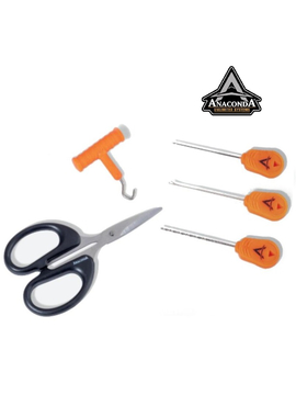 Набор инструментов ANACONDA Hi-Vis Orange Rookie Needle Kit / 5 шт.