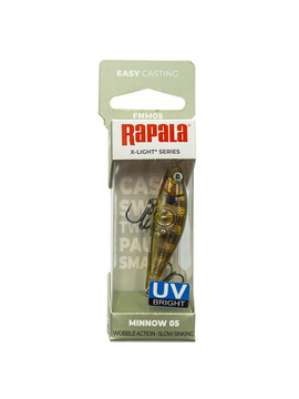 Воблер RAPALA X-Light Minnow 05 /GGIU