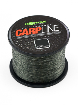Леска Korda Carp Line, Длина: 1000 м, Тест: 10.00 lb, Диаметр лески: 0.30 мм