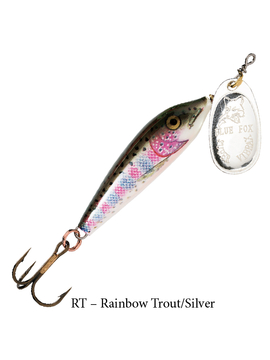 Блесна вращ. BLUE FOX Vibrax Minnow Spin 3 /RT (5,5гр.)