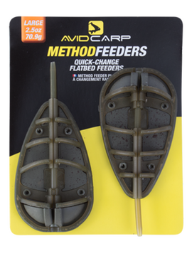Кормушка методная AVID CARP Carp Method Feeder Large 2.5oz для фидерной рыбалки — CARPshop