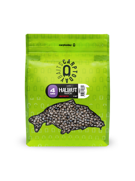 Пеллетс Carptoday Baits Halibut 4мм 1кг для карповой рыбалки и ловли карпа — купить в CARPshop