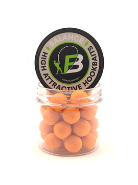 Бойлы нейтральной плавучести Balance Fishing Band Tangerine Мандарин 15 мм 70 гр