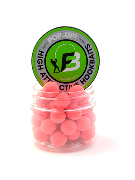 Бойлы плавающие Pop-Up Fishing Band Strawberry Клубника 10 мм 20 гр