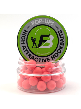 Бойлы плавающие Pop-Up Fishing Band Strawberry Клубника 8 мм