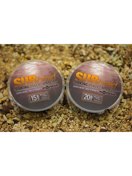 Плетеный шнур Korda Sub Braid Sinking, Длина: 1200 м, Тест: 15.00 lb