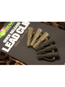 Безопасная клипса Korda Quick Release Clip, Цвет: Clay (Глина)