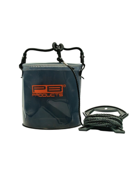 Мягкое ведро с веревкой PB Products Premium Water & Rig Bucket - 4.6L  4m