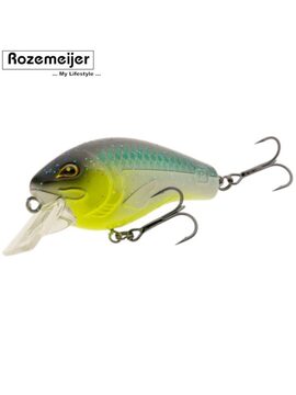 Воблер ROZEMEIJER CRAZY CRANK Floating - 6cm - 13g / 0.8 - 1.2m / Yellow Cheek — купить в интернет-магазине CARPshop