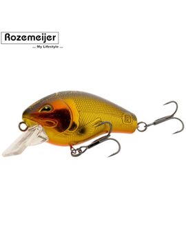 Воблер ROZEMEIJER CRAZY CRANK Floating - 6cm - 13g / 0.8 - 1.2m / Kinky Gold — купить в интернет-магазине CARPshop