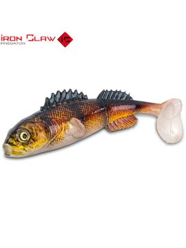 Виброхвост Iron Claw 3D Clone Goby Grundel 8cm Dark Camou для карповой рыбалки — CARPshop
