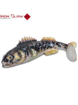 Виброхвост Iron Claw 3D Clone Goby Grundel 10cm Black Pearl для ловли карпа — CARPshop