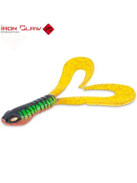 Твистер Iron Claw TURBO X-TAIL 8cm UV Aggressiv Perch для карповых снастей — купить в CARPshop