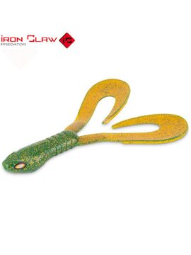 Твистер Iron Claw TURBO X-TAIL 8cm UV Motoroil Glitter для ловли карпа — купить в CARPshop