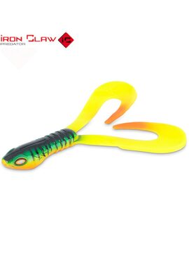 Твистер Iron Claw TURBO X-TAIL 8cm UV Fire Tiger для карпфишинга — купить в CARPshop