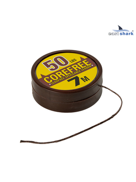 Лидкор без сердечника EastShark ES Corefree Brown 7m 50LB для карповых оснасток — CARPshop