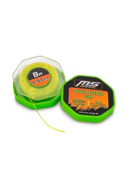 Фидерная резина Ms Range Power Feeder Gum 1,20mm Transparent Green для карповых снастей купить в CARPshop