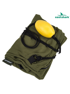 Карповый мешок EastShark с утяжкой и поплавком 150х100, безопасность карпа — CARPshop