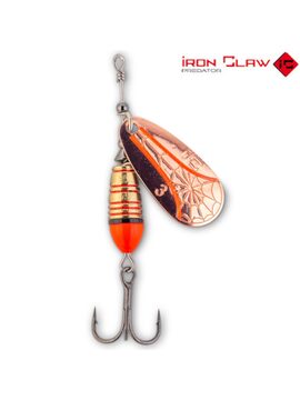Блесна вращающаяся IRON CLAW CRACK BLADE SPINNER №2 / 5.5g - UV Gold Rush — купить в интернет-магазине CARPshop