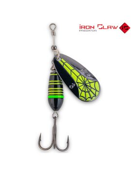 Блесна вращающаяся IRON CLAW CRACK BLADE SPINNER №5 / 14g - UV Wild Bee — купить в интернет-магазине CARPshop