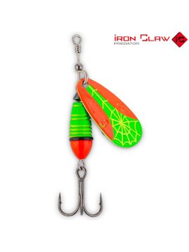 Блесна вращающаяся IRON CLAW CRACK BLADE SPINNER №2 / 5.5g - UV Fire Tiger — купить в интернет-магазине CARPshop