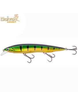 Воблер медленно тонущий DOIYO PIKE ALERT - 16cm / 33g / 0.5-1.8m - UV Golden Perch — купить в интернет-магазине CARPshop