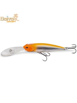 Воблер плавающий DOIYO DEEP VETERAN - 10cm / 22g / 3.5-4.0m - UV Chrominize Orange — купить в интернет-магазине CARPshop