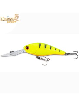Воблер нейтральной плавучести DOIYO NATURAL SHAD - 7.5cm / 14.8g / 1.2-2.0m - UV Fire Perch — купить в интернет-магазине CARPshop