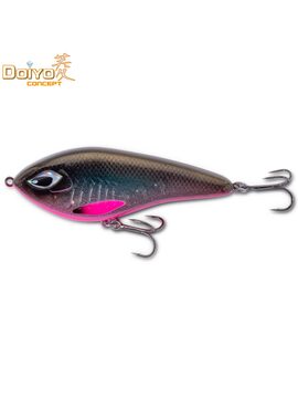 Джеркбейт нейтральной плавучести DOIYO JERXUS - 12.5cm / 57g / 0.2-1.2m / UV Pink Majesty — купить в интернет-магазине CARPshop