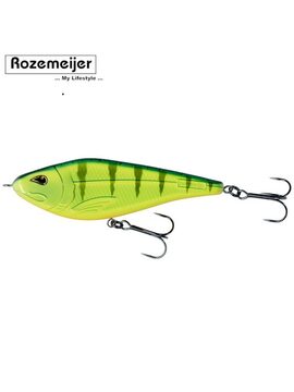 Джеркбейт ROZEMEIJER PIKE GLIDE Slow Sinking - 12cm - 41g / 0.9 - 1.2m / Fire Cracker