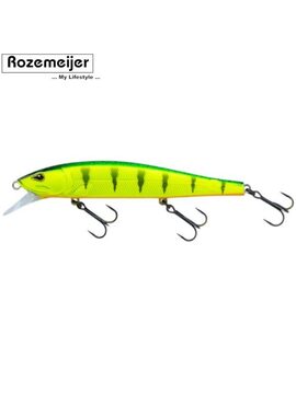 Воблер ROZEMEIJER FLASH TWITCH Suspending - 11cm - 15g / 1.0 - 1.5m / Fire Cracker