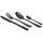 Набор столовых приборов ANACONDA BLAXX Cutlery Single Set Набор столовых приборов ANACONDA BLAXX Cutlery Single Set