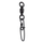 Вертлюг с карабином AQUANTIC® BB Double Insurance Swivel - № 1 / 70kg / 56mm - 5шт. Вертлюг с карабином AQUANTIC® BB Double Insurance Swivel - № 1 / 70kg / 56mm - 5шт.