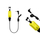 Индикаторы поклевки DELPHIN CUBIX Light Bite Indicator - Желтый Индикаторы поклевки DELPHIN CUBIX Light Bite Indicator - Желтый