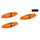 Поплавок с 4 шумовыми капсулами UNI CAT Quattro Rattle Subfloat / 8g / Fluo Red - 3шт. Поплавок с 4 шумовыми капсулами UNI CAT Quattro Rattle Subfloat / 8g / Fluo Red - 3шт.