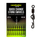 Быстросъёмы с вертлюжком и шарнирным кольцом Carptoday Tackle Quick Change O Ring Swivels Быстросъёмы с вертлюжком и шарнирным кольцом Carptoday Tackle Quick Change O Ring Swivels