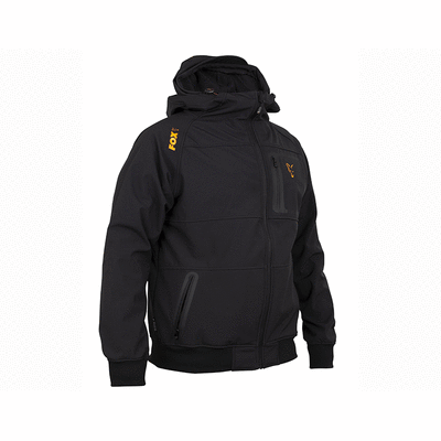 FOX Collection Orange Black Shell Hoodie