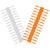 Стопоры для насадок DELPHIN Q-STOP Transparent+Orange — карпфишинг, купить в CARPshop
