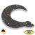 Силиконовые приманки DUCK TAIL Black Fury для ловли форели 8шт — CARPshop