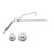 Готовая оснастка GOLF BALL JIG SYSTEM ANTI SNAG 80+120g для ловли сома — CARPshop