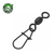 Вертлюг с застежкой MADCAT Stainless Swivel With EGG Snap 55 kg для сомовой рыбалки — CARPshop