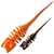 Силиконовые приманки DAM GARLIC TROUT LURE 6см UV Orange/Black для ловли форели — CARPshop