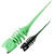 Силиконовые приманки DAM GARLIC TROUT LURE 6см UV Green/Black для ловли форели — CARPshop