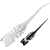 Силиконовые приманки DAM GARLIC TROUT LURE 6см UV White/Black для ловли форели — CARPshop