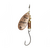 Блесна вращающаяся DAM SINGLE HOOK SPINNER Copper №2 для ловли форели — CARPshop