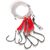 Оснастка морская AQUANTIC Redfish System Circle Hook Rig №6/0 №8/0 Fluo Red для морской рыбалки — CARPshop