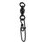 Вертлюг с карабином AQUANTIC BB Double Insurance Swivel №4 для морской рыбалки — CARPshop