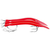 Оснастка морская AQUANTIC Rubber Makk Leader №10/0 Red купить в CARPshop
